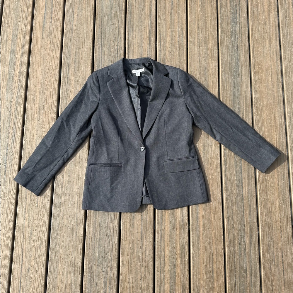 Pendleton petite size 8 Women's Gray Blazer